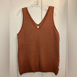 ✨NWT✨Wishlist. Knit Tank Top. Size large.